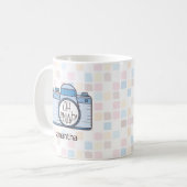 Oh, Snap ! Mug café photo Blue Pastel (Devant gauche)
