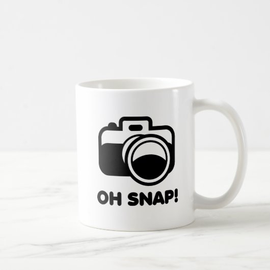 Oh Snap Mug Drôle (Droite)