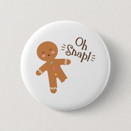 Oh Snap Ronde Button 5,7 Cm (Voorkant)