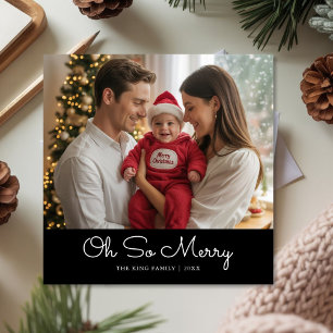 Oh So Joyeux Noël de famille Carte de voeux