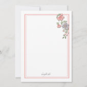 Oh So Pink Invitation (Dos)