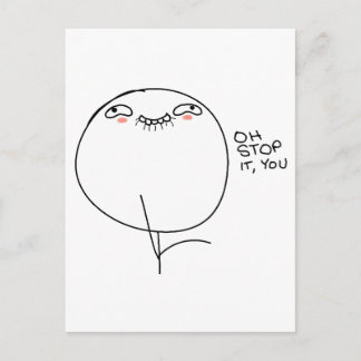 Oh stop ermee, jij - Post Card Briefkaart