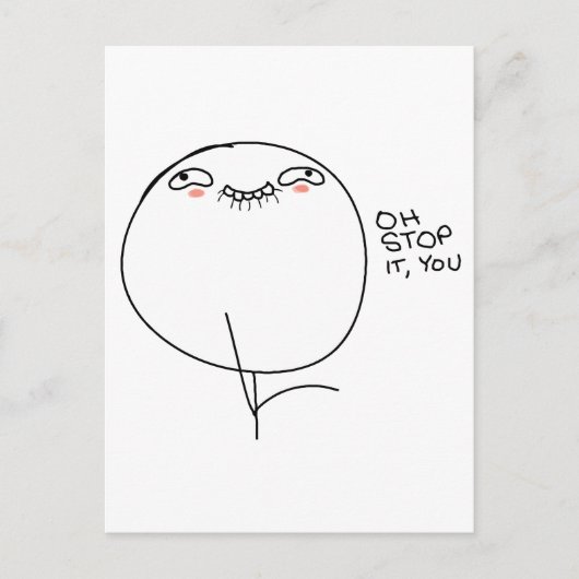 Oh Stop It, Toi - Carte postale (Devant)