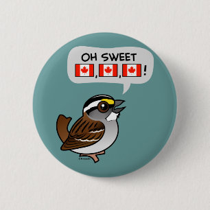 Oh Sweet Canada Ronde Button 5,7 Cm