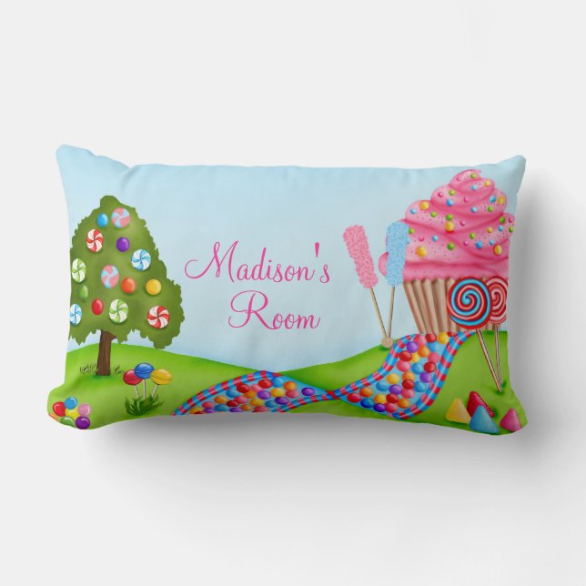 Oh Sweet Candyland Pillow Kussen (Voorkant)