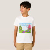 Oh Sweet Snoep Land en Cupcakes T-shirt (Voorkant volledig)