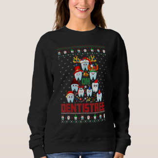 Oh Tandartsboom Kerstmis Kerstmis Tandarts Tandart Trui