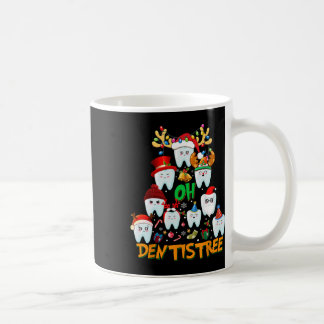 Oh Tandheelkundige Leuke Kerstboom Tandheelkundige Koffiemok