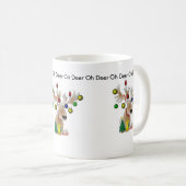 Oh tasse de Noël de cerfs communs (Devant droit)