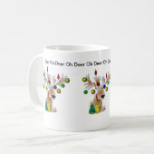 Oh tasse de Noël de cerfs communs (Devant gauche)