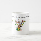Oh tasse de Noël de cerfs communs (Centre)