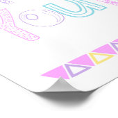 Oh The Places You'll Go kunstposter voor de kinder Poster (Hoek)