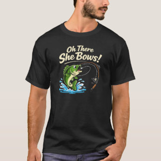 Oh There She Bows | Vissen T-shirt