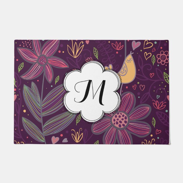 Oh van de douane de Gele Deurmat van het Vogeltje (Voorkant)