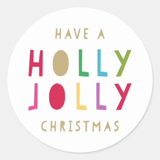 Oh van Golly | Cadeau Label Stickers (Voorkant)