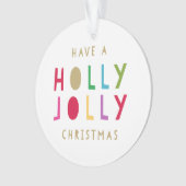 Oh van Golly | Vakantie Ornament (voorkant)