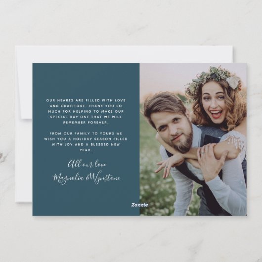 Oh Venez Admirez-Le Faire-part Mariage (Dos)