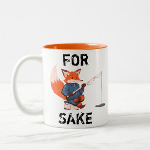 Oh! Voor de fox-stand, koffie thee Tweekleurige Koffiemok