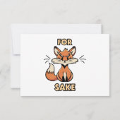 oh voor de vos (Achterkant)