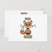 oh voor de vos (Voorkant / Achterkant)