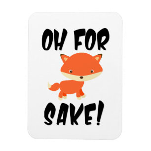 Oh voor de vos. magneet