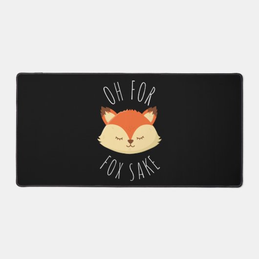 Oh voor Fox Sake Bureaumat (Voorkant)
