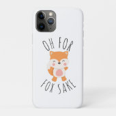 Oh voor Fox Sake Case-Mate iPhone Case (Achterkant)