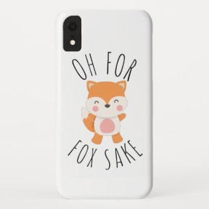 Oh voor Fox Sake iPhone XR Hoesje
