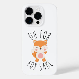Oh voor Fox Sake Case-Mate iPhone 14 Pro Hoesje