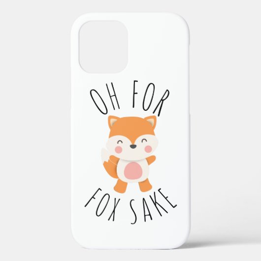 Oh voor Fox Sake Case-Mate iPhone Case (Achterkant)