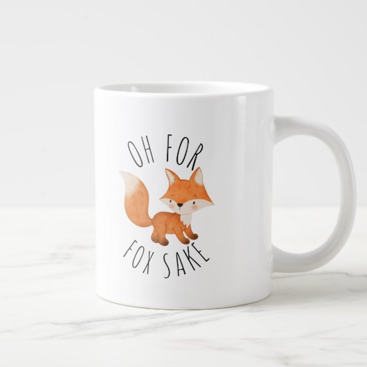 Oh voor Fox Sake Coffee Mok (Rechts)