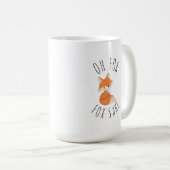 Oh voor Fox Sake Coffee Mok (Voorkant rechts)