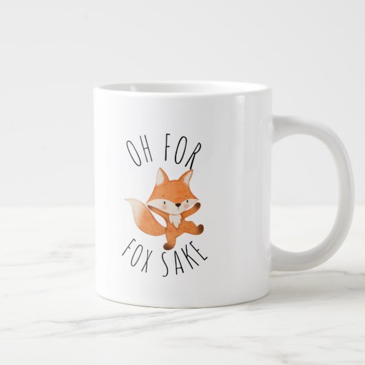 Oh voor Fox Sake Coffee Mok (Rechts)