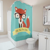 Oh! Voor Fox Sake Douchegordijn (In situ)