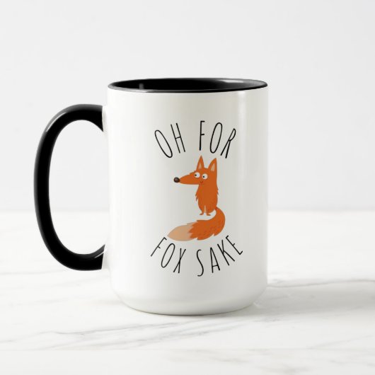 Oh voor Fox Sake Mok (Links)