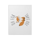 Oh voor Fox Sake Notitieblok (Gedraaid)