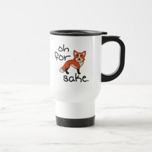 Oh voor Fox Sake Reisbeker
