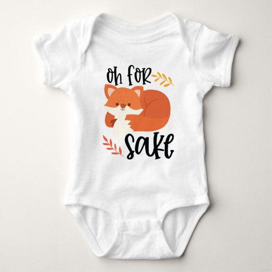 Oh voor FOX Sake Romper (Voorkant)