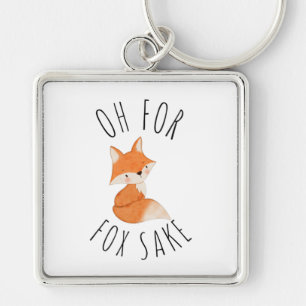 Oh voor Fox Sake Sleutelhanger