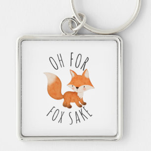 Oh voor Fox Sake Sleutelhanger
