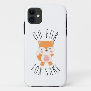 Oh voor Fox Sake Square iPhone 11 Hoesje
