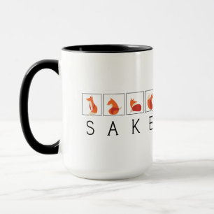 Oh voor Fox Sake Swearing Pun Mok
