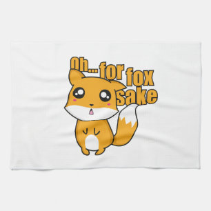 Oh... Voor Fox Sake Theedoek