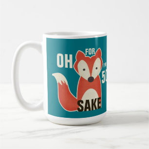 Oh, voor het Belang van de Vos ben ik Verjaardag Koffiemok