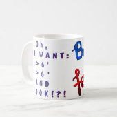 Oh, VOUS VOULEZ... ! ! ! Mug (Devant gauche)