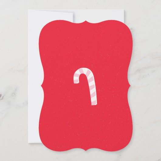 Oh Wat een feestelijke kerstfeestdag uitnodiging (Achterkant)