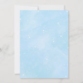 Oh wat een feestelijke uitnodiging voor kerstfeest (Achterkant)