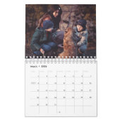 Oh wat een jaar moderne, minimalistische 12-fotoco kalender (Mar 2026)