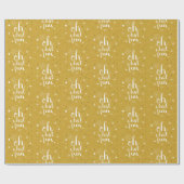 Oh Wat een leuk feestelijke Afbeelding voor feestd Cadeaupapier (Vlak)