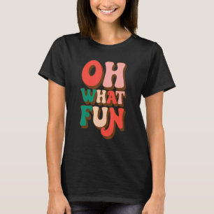 Oh wat een leuke familie kerstvakantie pyjama weds t-shirt